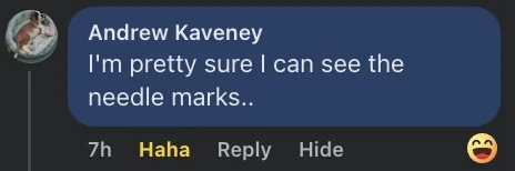 Another social media reaction to Ted’s training progress 6