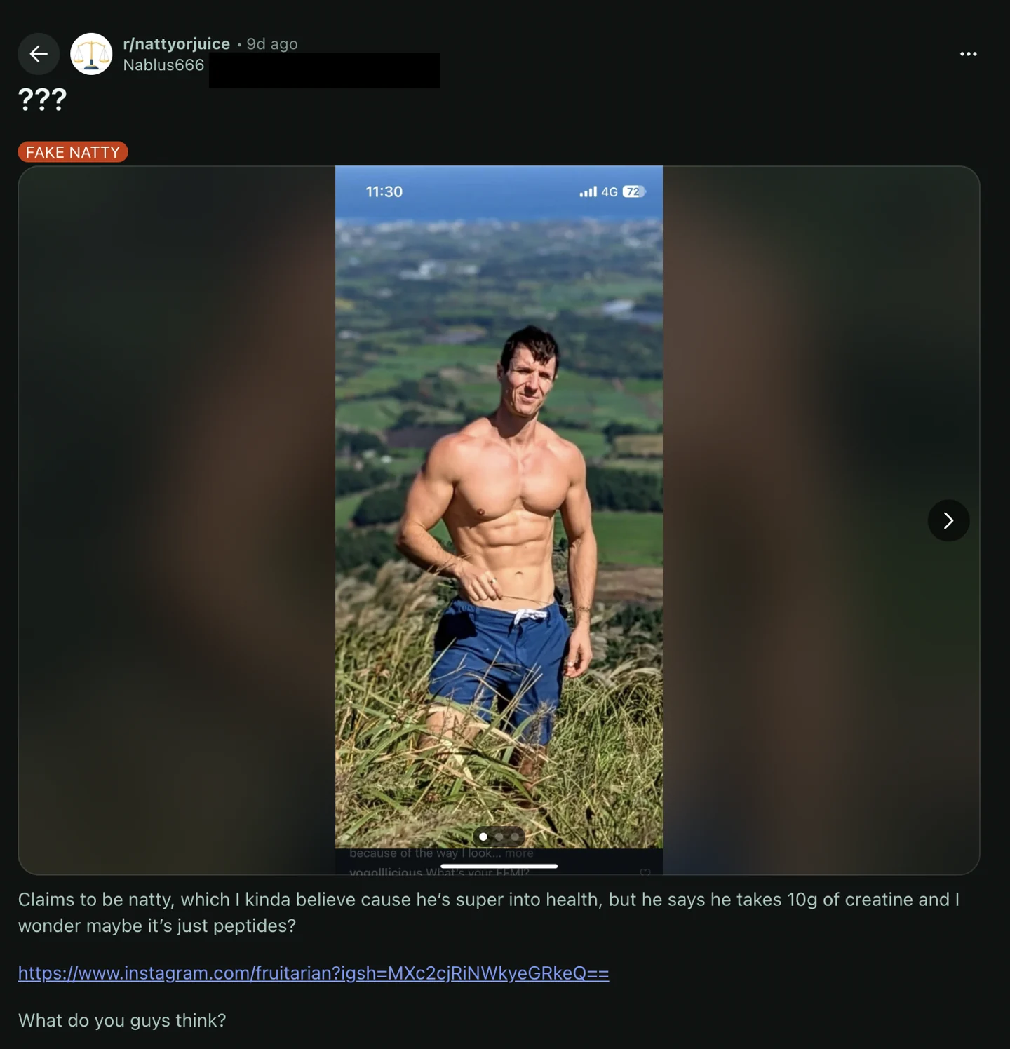 Another social media reaction to Ted’s training progress 12